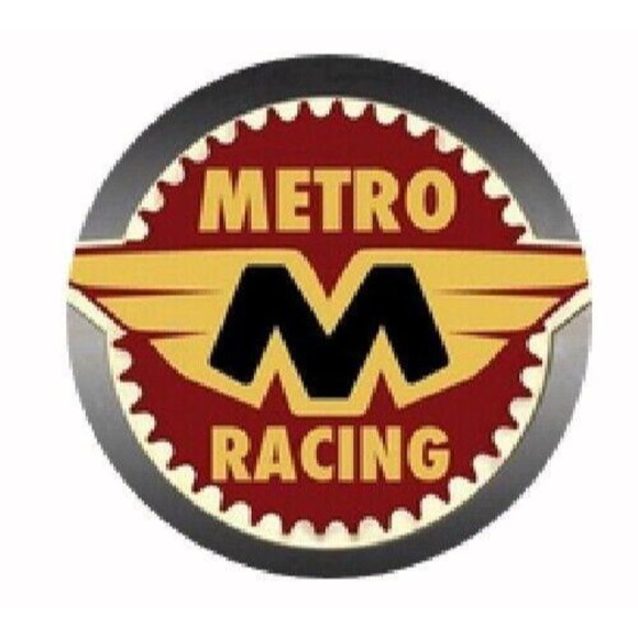 Husqvarna Logo Short Sleeve T-Shirt AHRMA Metro Racing - NEW Fast Ship - Picture 3 of 4